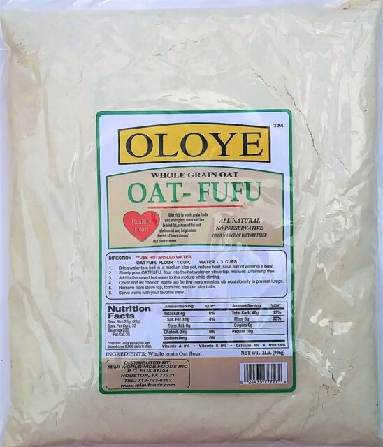 OLOYE Oat Fufu
